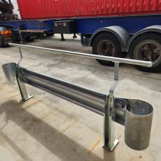 Kwik-Guard Carpark Guardrail With Forward Handrail