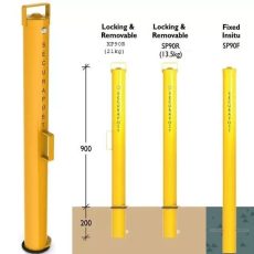 Securapost Sentinel XP90R Removable Bollards