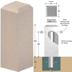 Russell Square Natural Stone Bollards