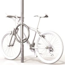 SecuraBike Post Mounted Bike Rail