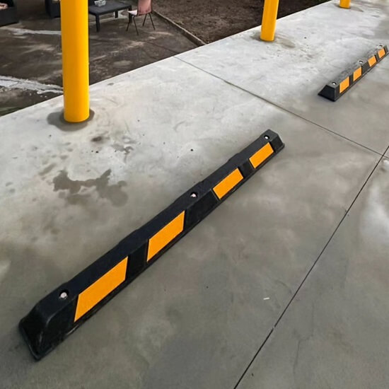 Wheel Stops Installation